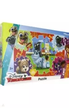 Мозаика "puzzle" maxi 24 "Дружные мопсы" (90075)