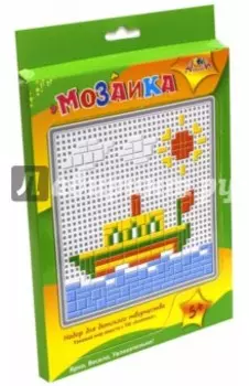 Мозаика тетрис "Техника, Пароход" (С2429-16)