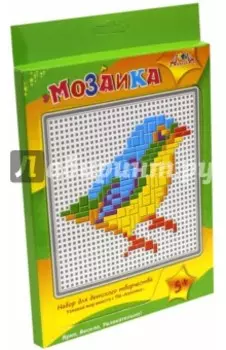 Мозаика тетрис Животные, Синица