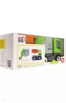 Мусоровоз со сменными кузовами, экологически упакованный (27053)