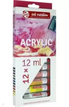 Набор акриловых красок Art Creation, 12 цветов
