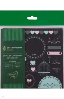 Набор бумаги 15*15см, 6л."Свадьба" (БС_22867)