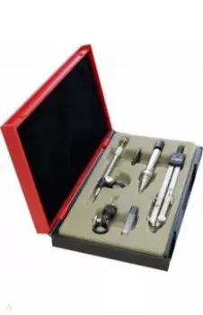 Набор чертежный студенческий 6168, 6 предметов