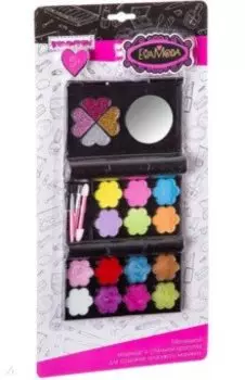 Набор декоративной косметики Косметичка прямоугольная, черная