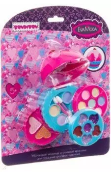Набор детской декоративной косметики "Косметичка-пирожное" (ВВ3781)