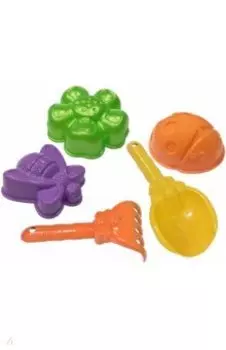 Набор для песка Насекомые, 5 предметов