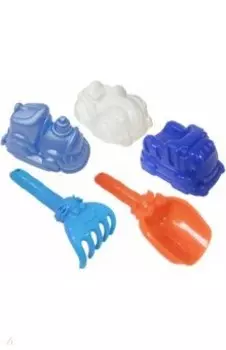 Набор для песка Транспорт, 5 предметов