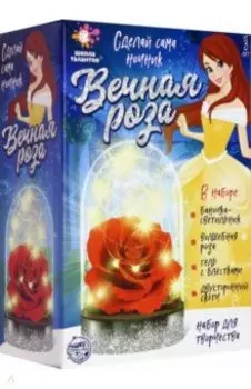 Набор для творчества Ночник своими руками. Вечная роза