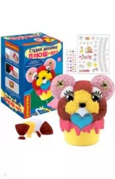 Набор для творчества ПЛЮШ-арт, Мишка