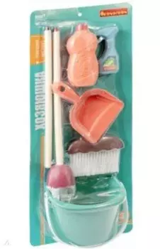 Набор для уборки детский Хозяюшка, 7 предметов