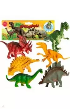 Набор фигурок Динозавры, 6 игрушек