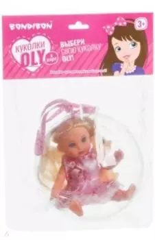 Набор игровой Куколка OLY с собачкой в шаре