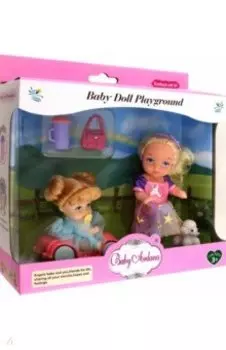 Набор игровой с куклами На прогулке