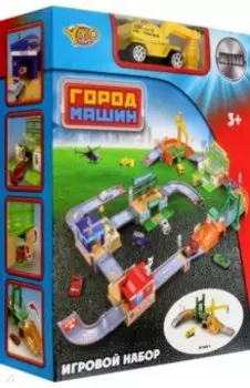 Набор игровой Стройка, 1 металлическая машинка