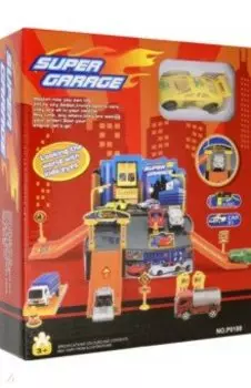 Набор игровой Super Garage 2 уровня