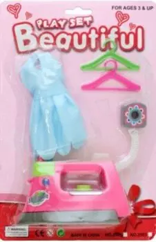 Набор игровой Утюг, платье, вешалки