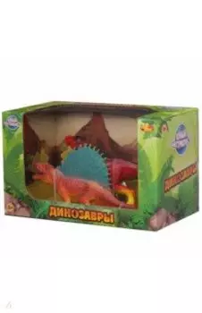 Набор игрушек Диметродон против Зауролофа