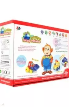 Набор инерционных машинок, 6 штук