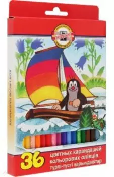 Набор карандашей 36 цветов Крот