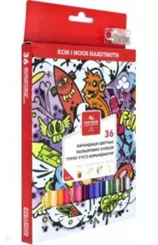 Набор карандашей 36 цветов Teenage