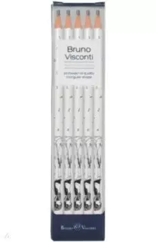 Набор карандашей чернографитовых ArtGraphix. Меломанка, НВ, 5 штук