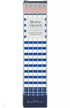 Набор карандашей чернографитовых HappyGraphix. Морской, НВ, 5 штук