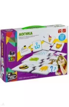 Набор карточек-пазлов "ЛОГИКА" Bondibon (ВВ2827)