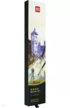 Набор кистей "Nuevo", с деревянной лакированной ручкой (73884)