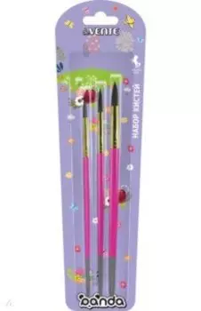 Набор кистей Panda, пони, 3 шт