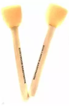 Набор кистей поролоновых, 2 штуки