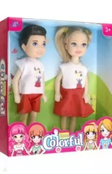 Набор кукол Мальчик и девочка