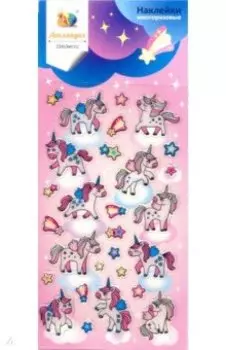 Набор леденцовых наклеек "Единороги"