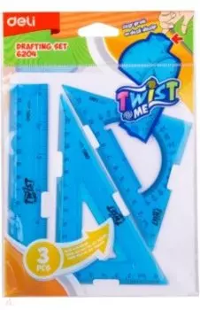 Набор линеек: линейка 15 см/треугольники 2 шт. (E6204)