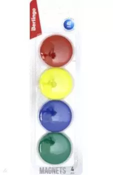 Набор магнитов 4 штуки, 40 мм (SMm_04010)