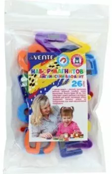 Набор магнитов Английский алфавит, 26 букв