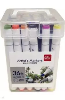 Набор маркеров для скетчинга, 36 цветов (70802-36)