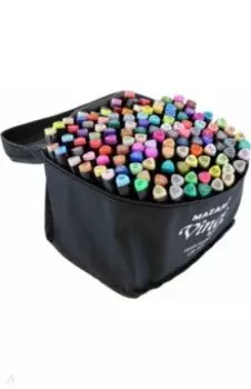 Набор маркеров Vinci Black, 120 цветов