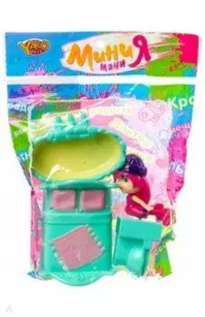 Набор мебели, 3 предмета, с куколкой