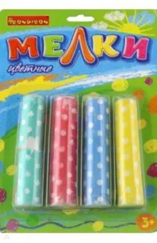 Набор мелков Горох, 4 штуки