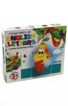 Набор Мягкие магнитные буквы. Английский язык