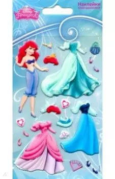 Набор наклеек "Ариэль с нарядами"