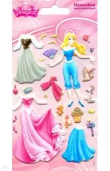 Набор наклеек "Аврора с нарядами"