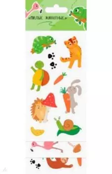 Набор наклеек Милые животные