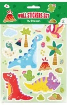 Набор настенных наклеек Динозавры