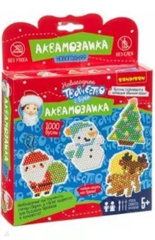 Набор "Новогодняя аквамозаика с Буки" (ВВ3725)