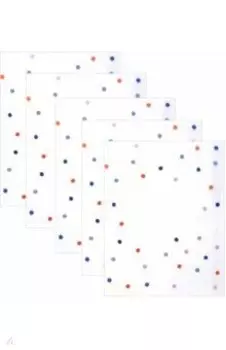 Набор обложек для тетрадей Block, 5 штук, А5, микс