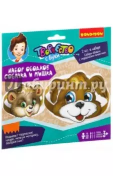 Набор ободков Собачка и Мишка