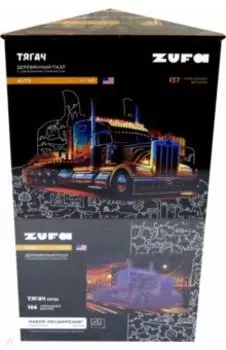 Набор пазл + дополнение Тягач, 303 детали