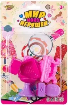 Набор пластмассовой мебели Ванная комната, 6 предметов