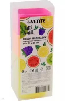 Набор подставок для пишущих принадлежностей Tutti-Frutti, 3 шт